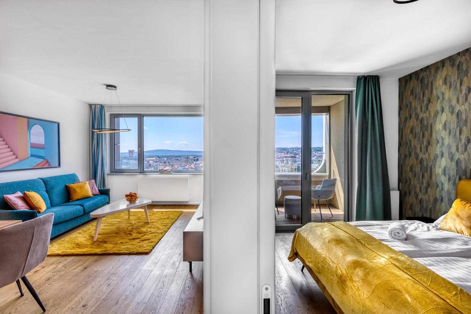 Sky Park 1 - Luxurious #Instaworthy Apartment In Downtown City Center With Included Parking, Best Address In Town 布拉迪斯拉发 外观 照片